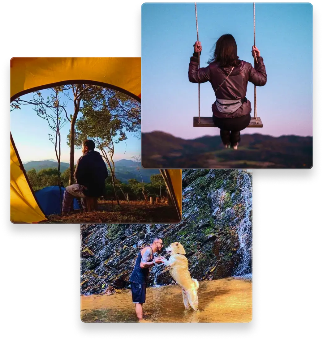 Momentos reais de quem já visitou o Recanto Salto Boa Vista